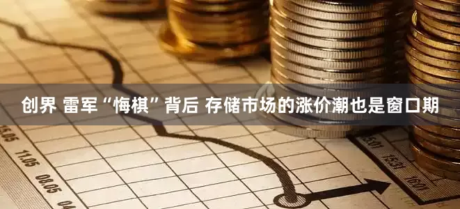 创界 雷军“悔棋”背后 存储市场的涨价潮也是窗口期